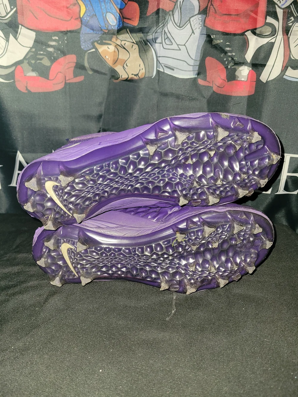 Nike Force Savage Pro 2 Cleats with White Swoosh
